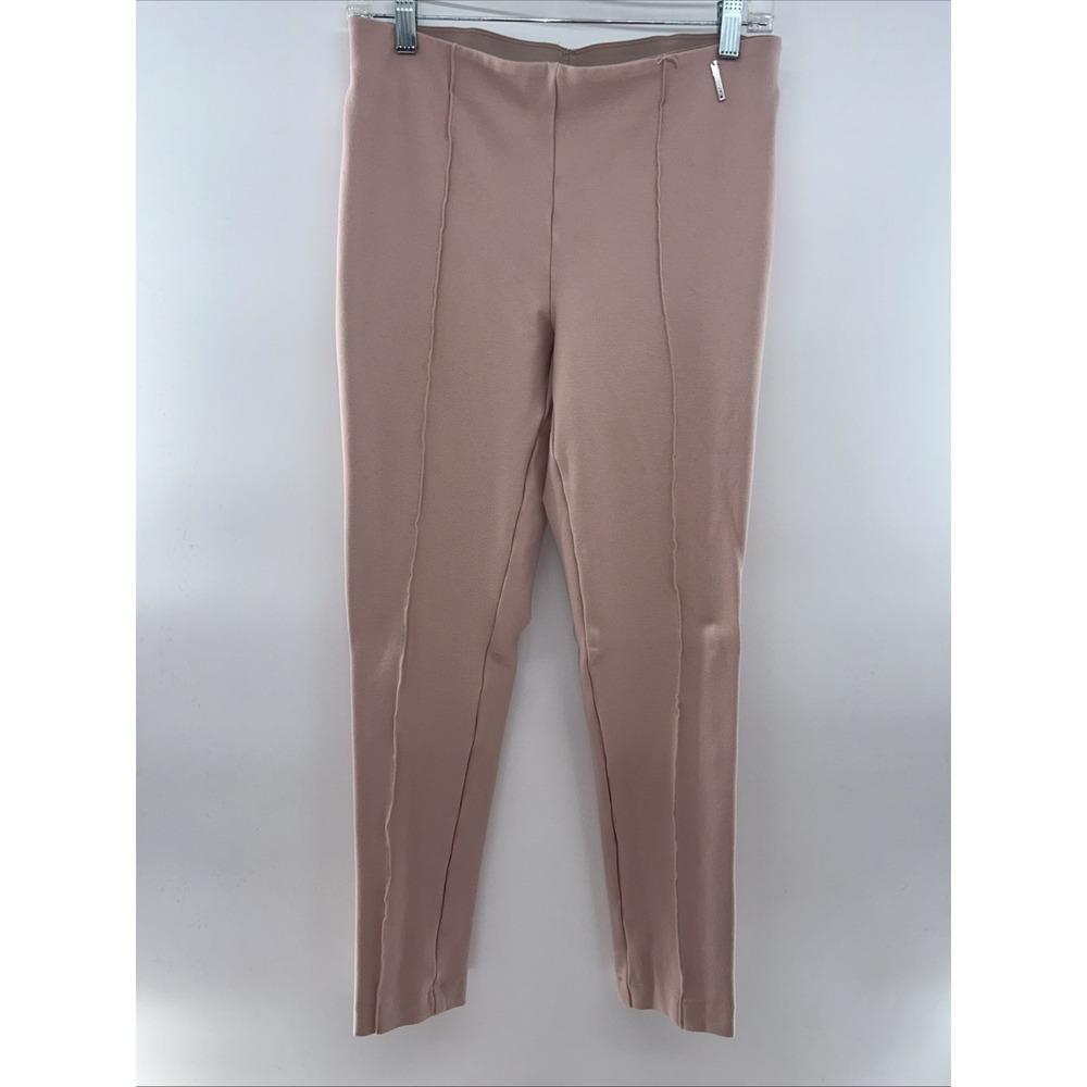 Anne Klein Women's Blush Pink Leggins / Pants Elastic Waist 29"Spandex Size 6